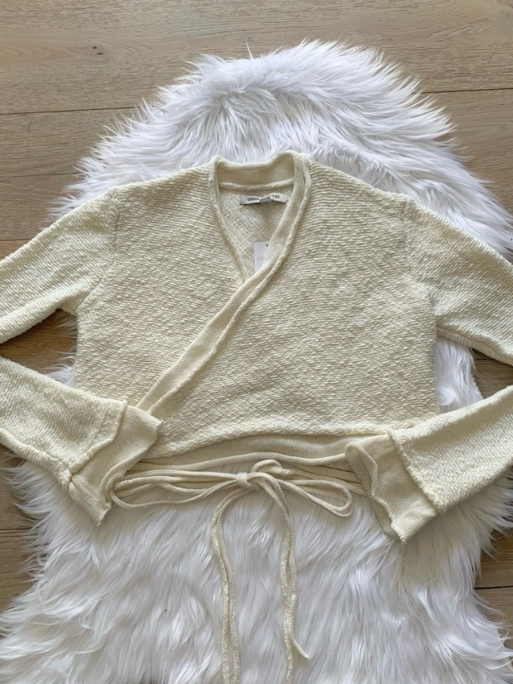 Urban Outfitters Woven Wrap Top